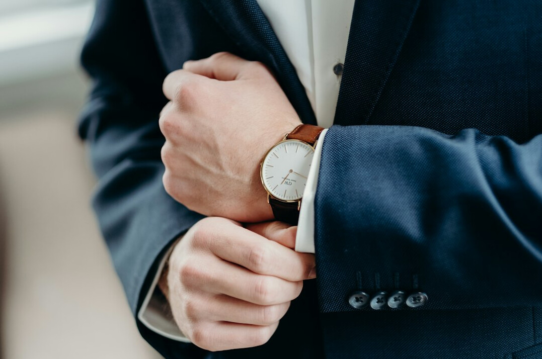 Portrait of a businessman in a suit
