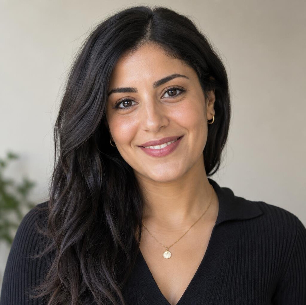Portrait of a young professional woman smiling